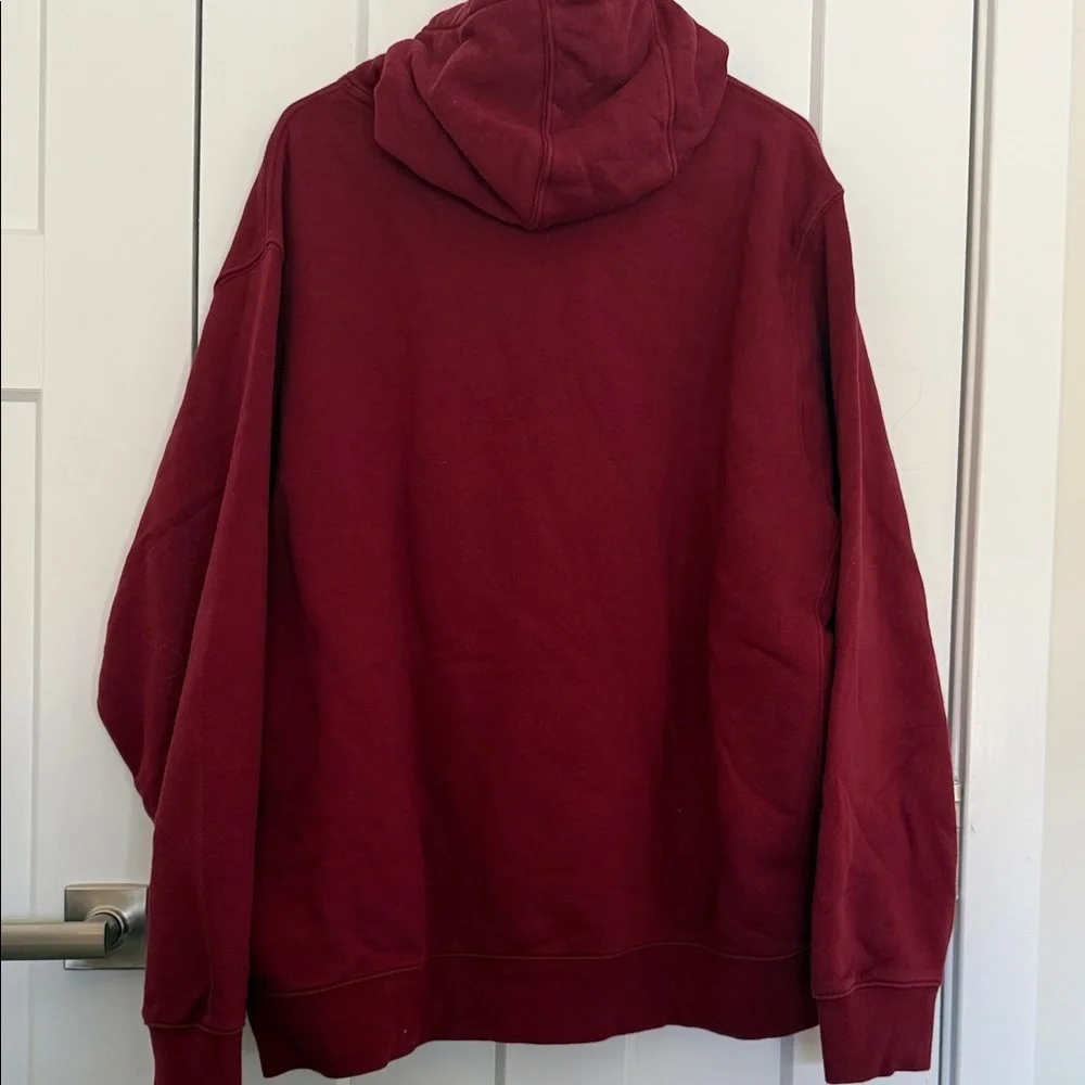 Nike Men's Maroon Hoodie